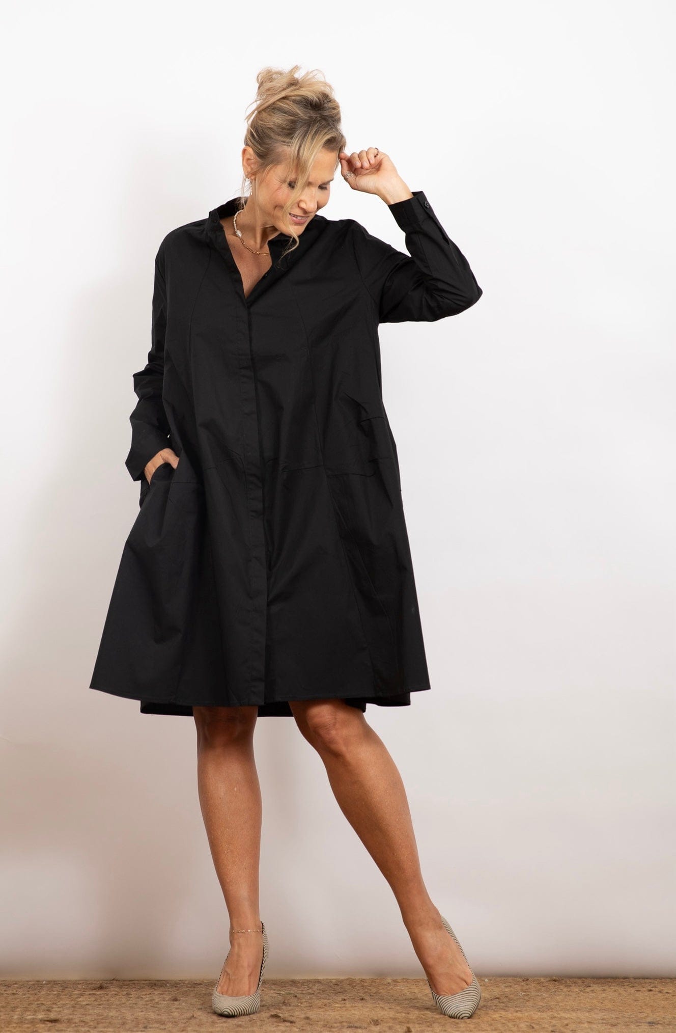 C DREES שמלה ג'קט אוברסייז image 0