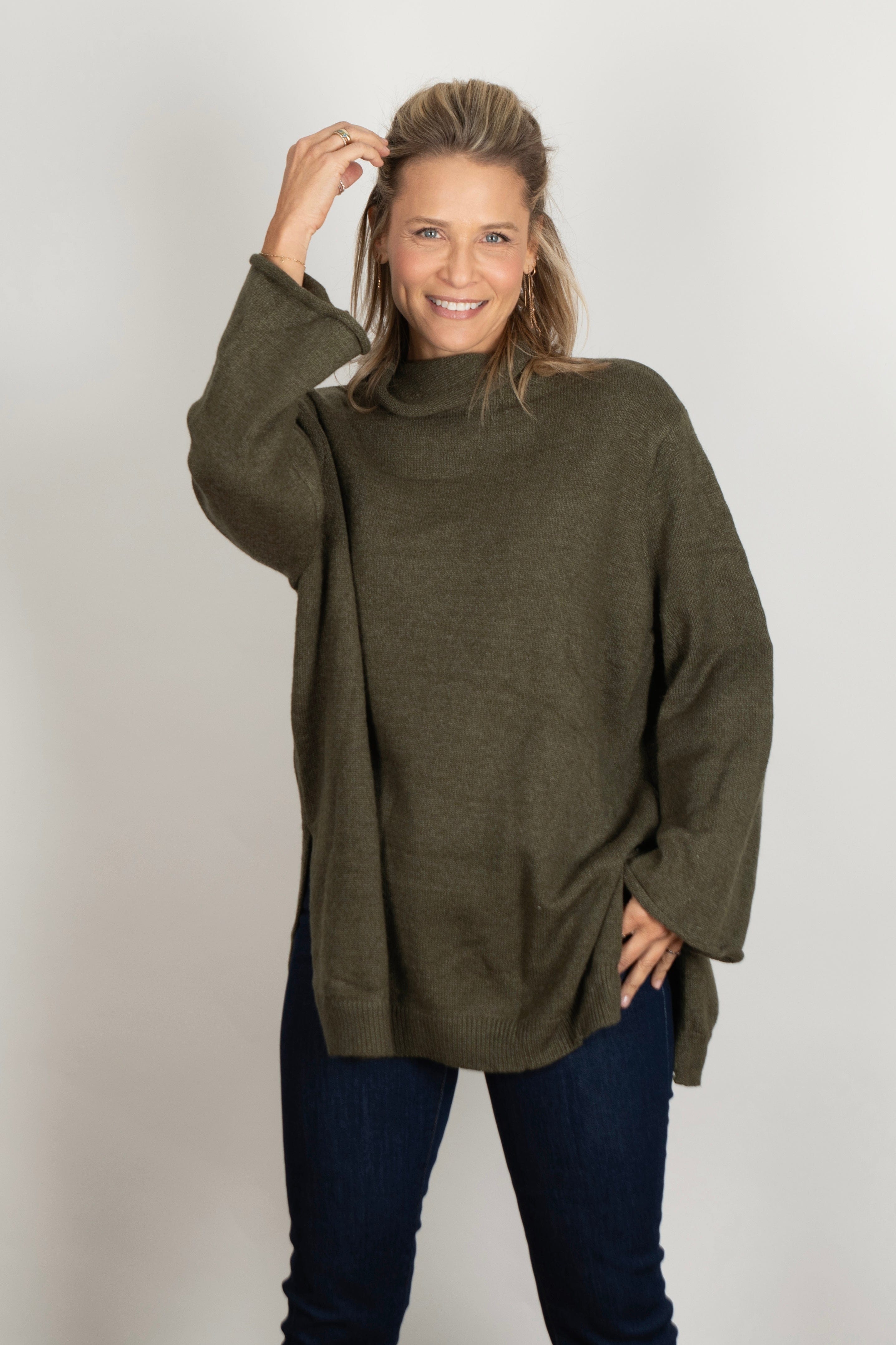 ADELE סריג מיני גולף אוברסייז image 1