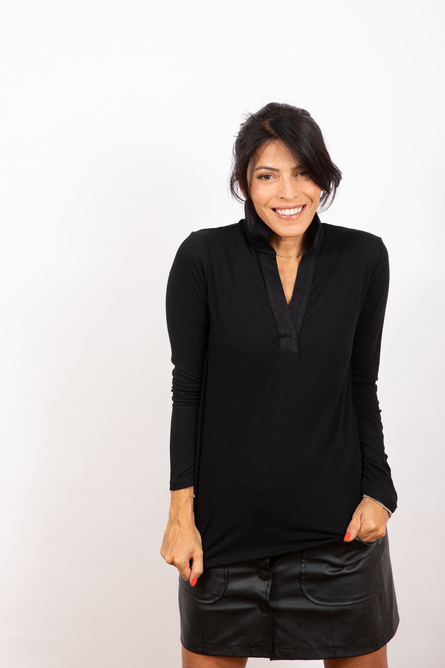 I SHIRT  חולצה שחורה image 5