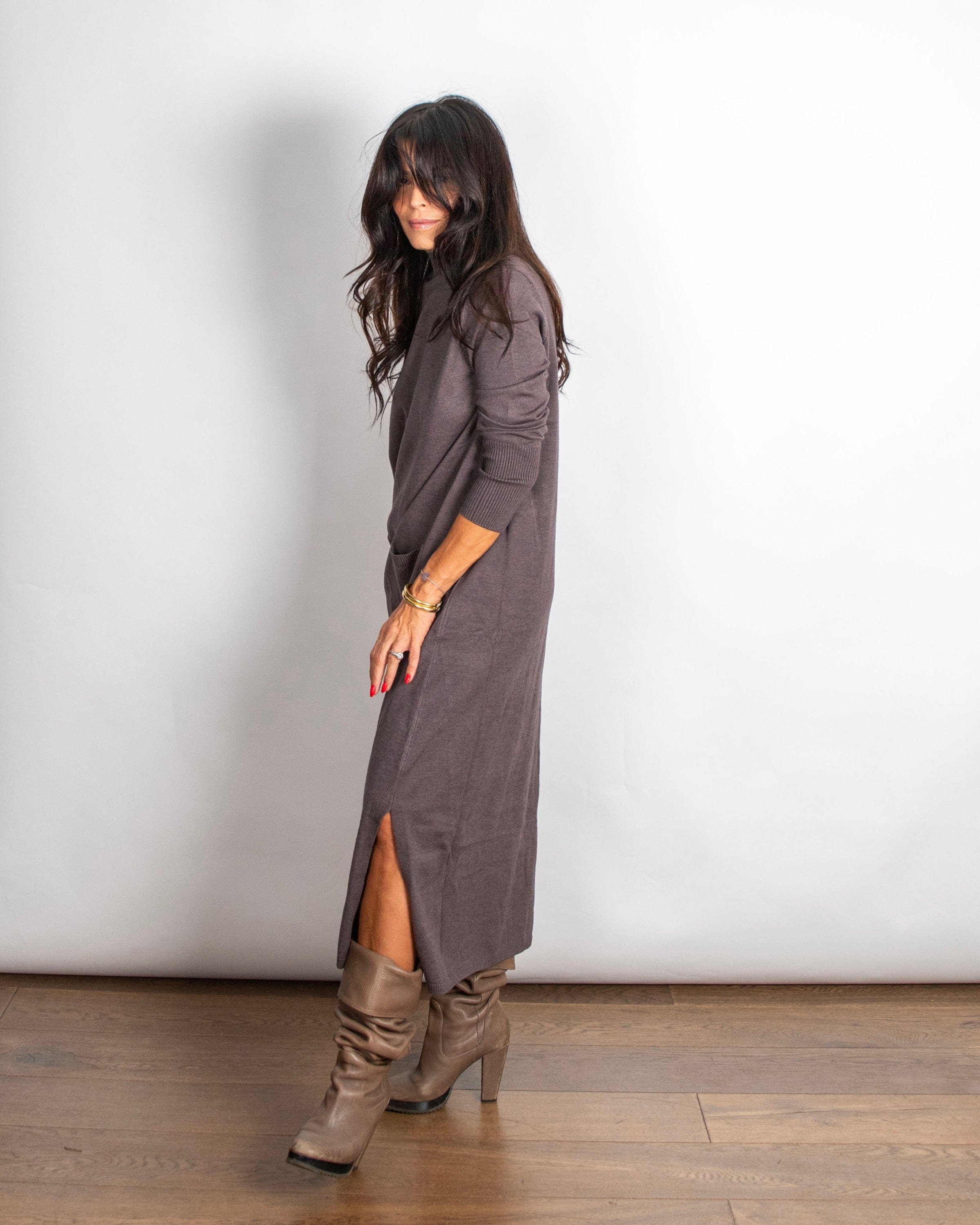 TAYLOR  שמלת סריג image 4