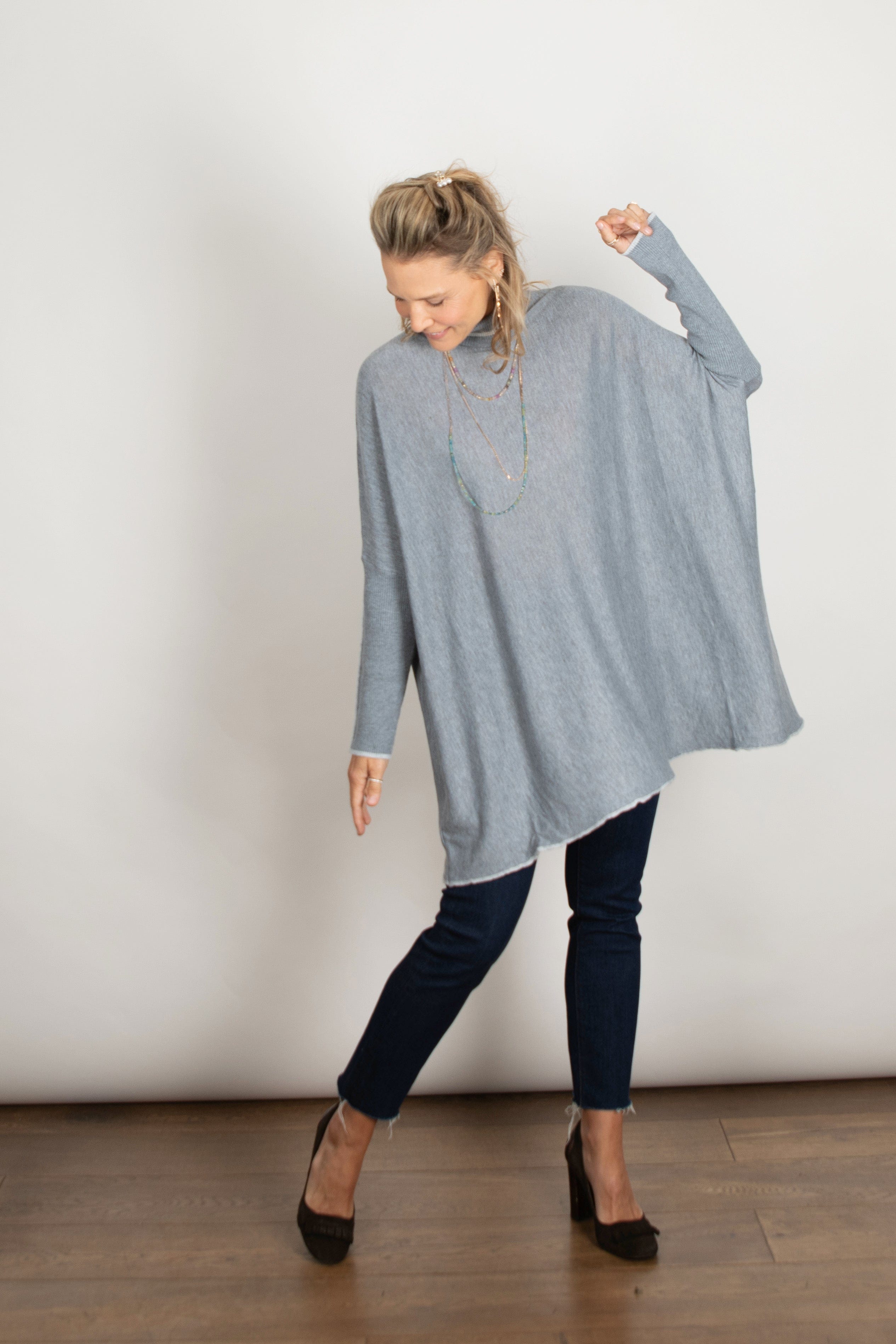 CHER סריג גולף אוברסייז image 12