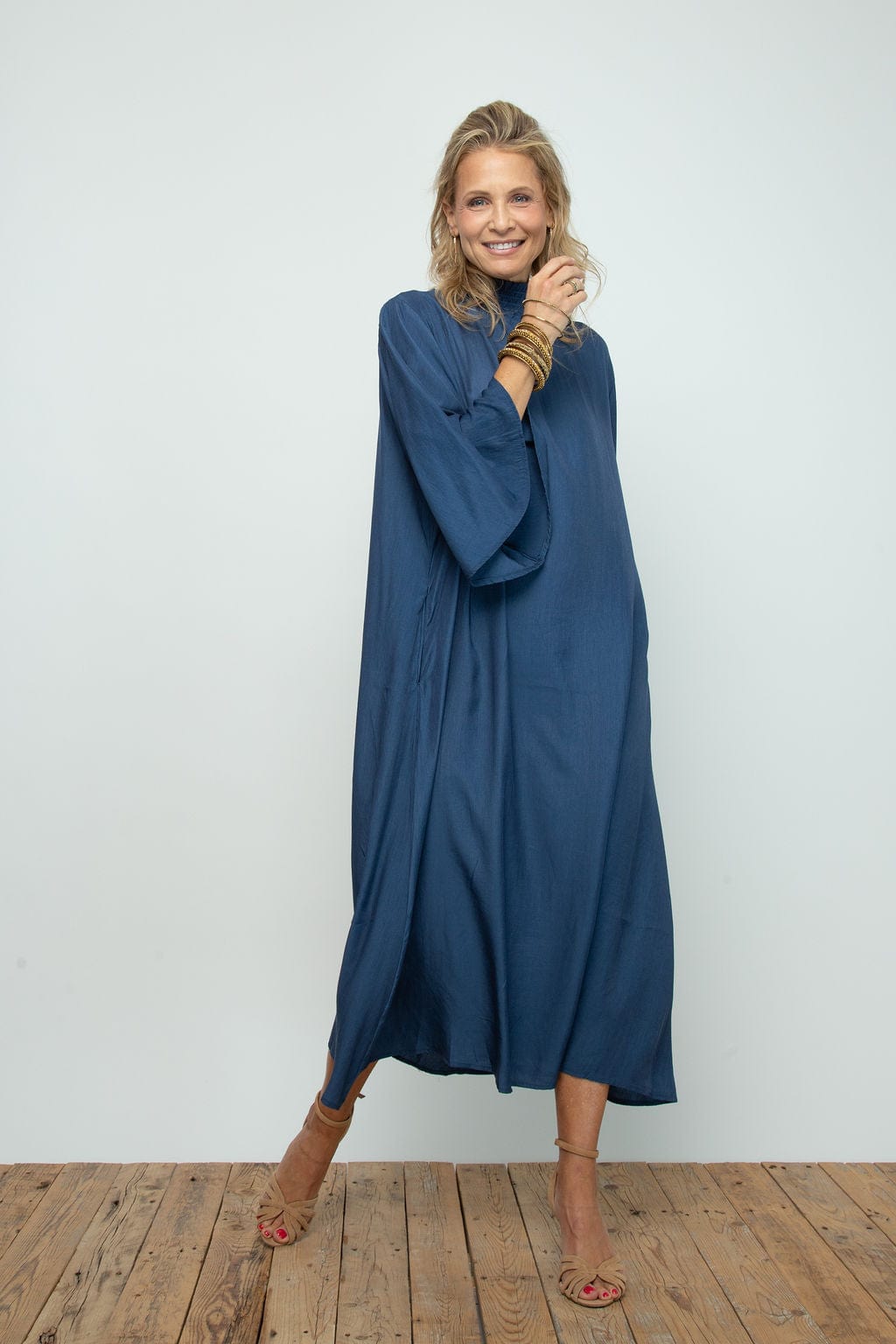 TLTAENA NEW   שמלה כחולה image 6