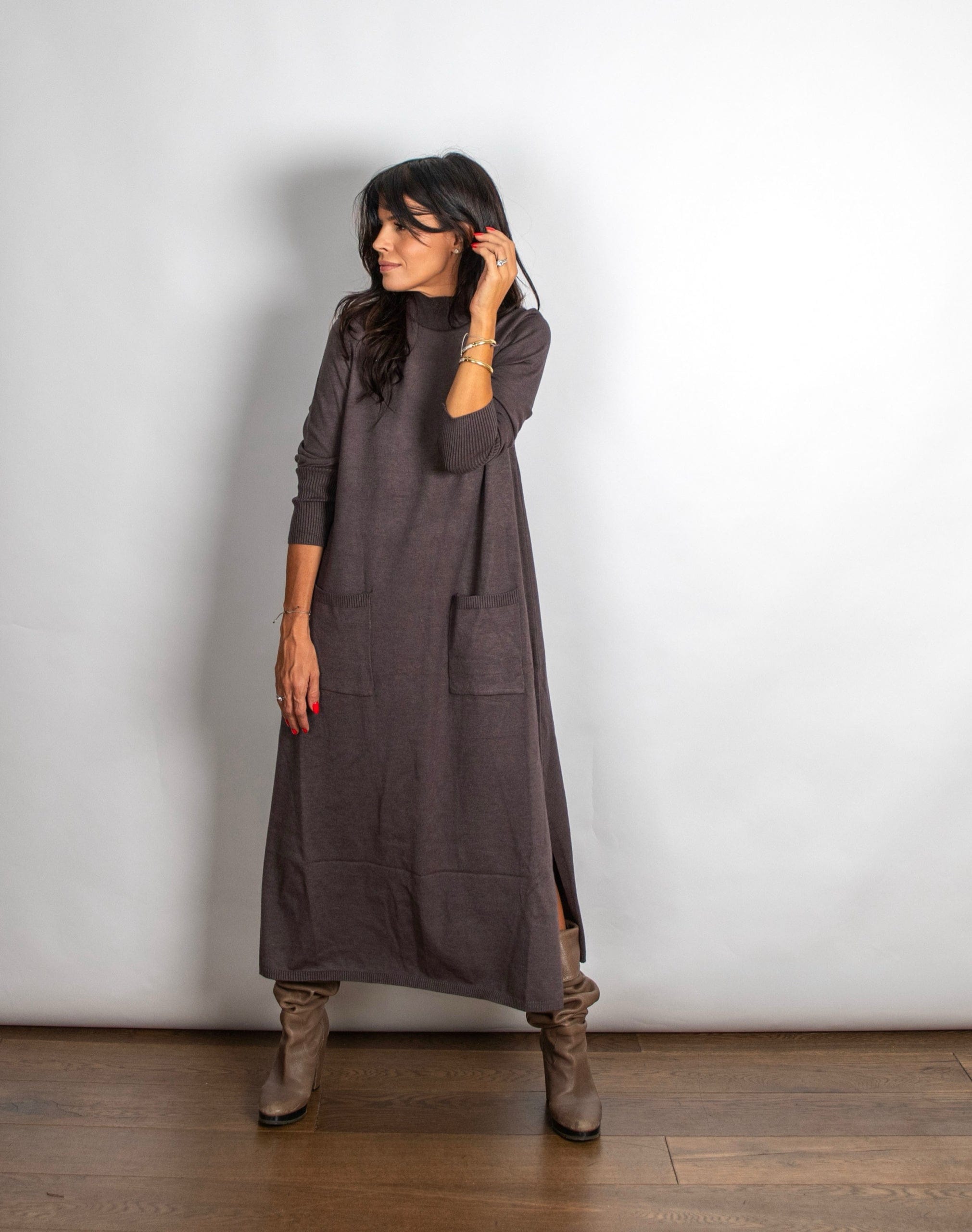 TAYLOR  שמלת סריג image 1