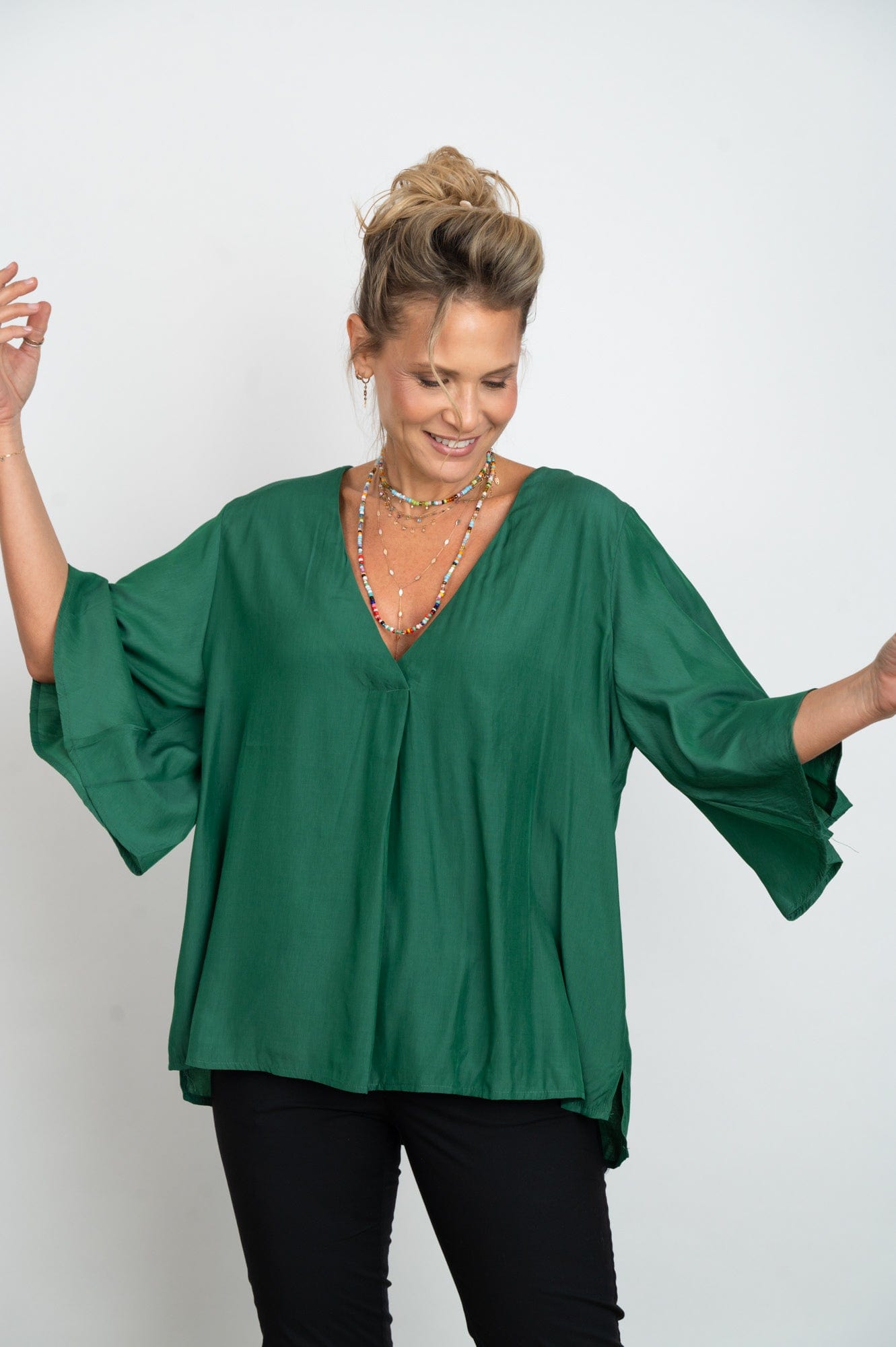 ROKE חולצה ירוקה image 2