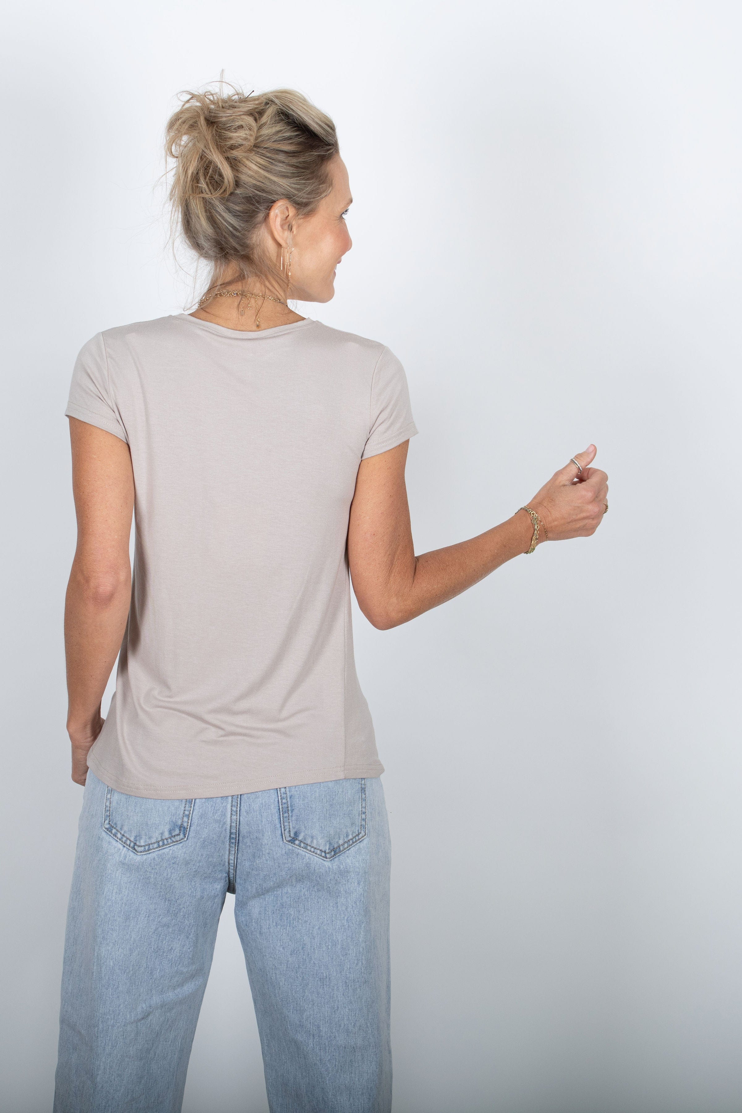 NIR חולצה קאמל בייסיק image 7