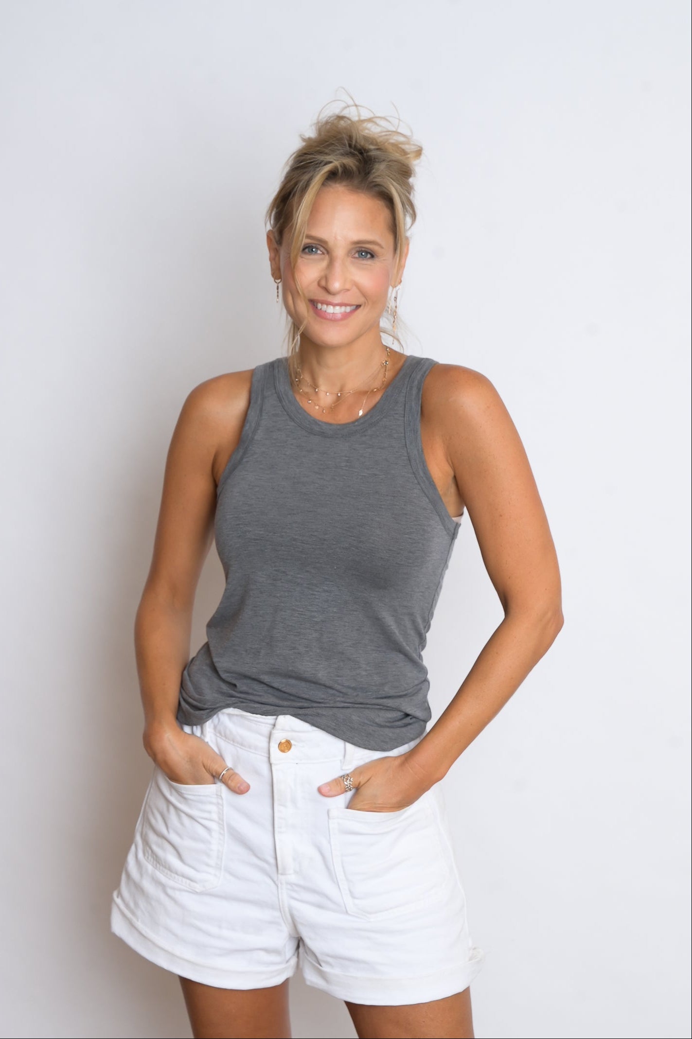 TOVI גופיית סבא אפורה image 0