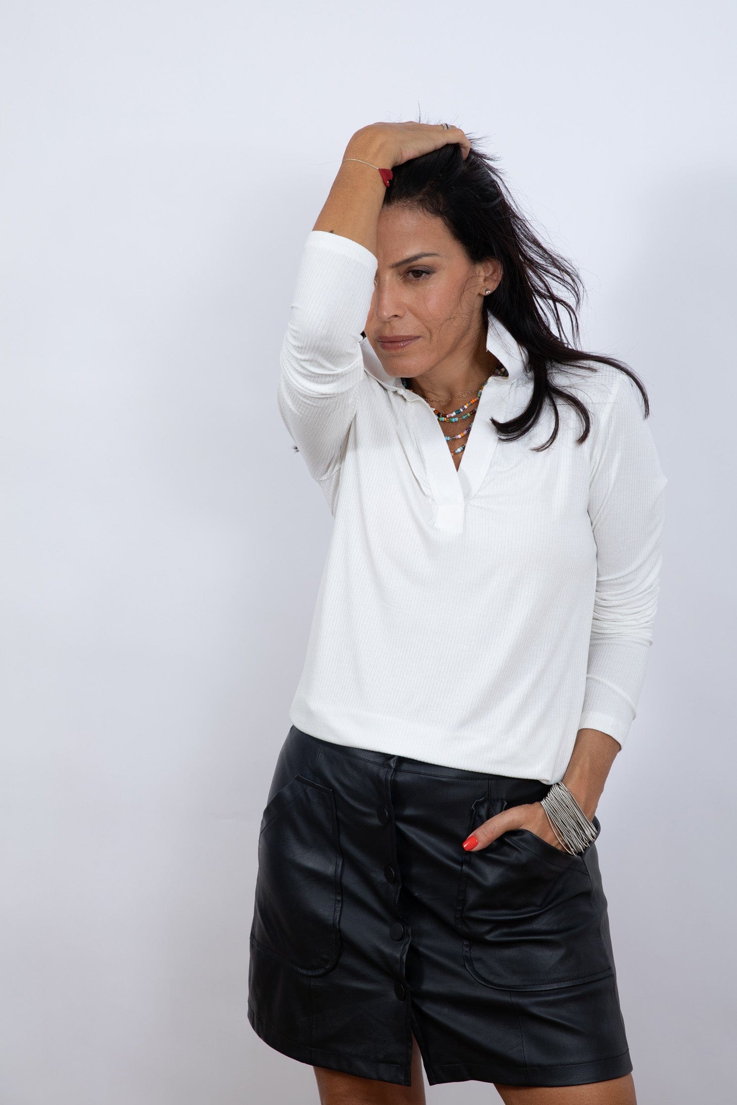 I SHIRT  חולצה לבנה image 0