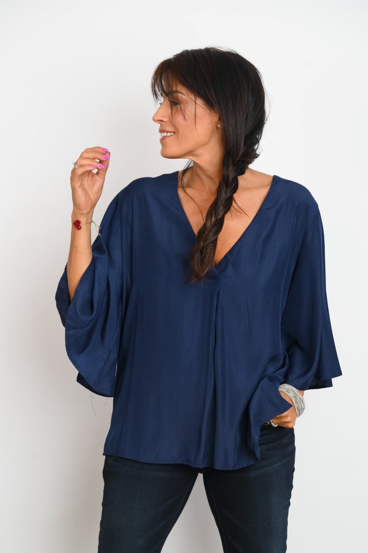 ROKE חולצה כחולה image 11