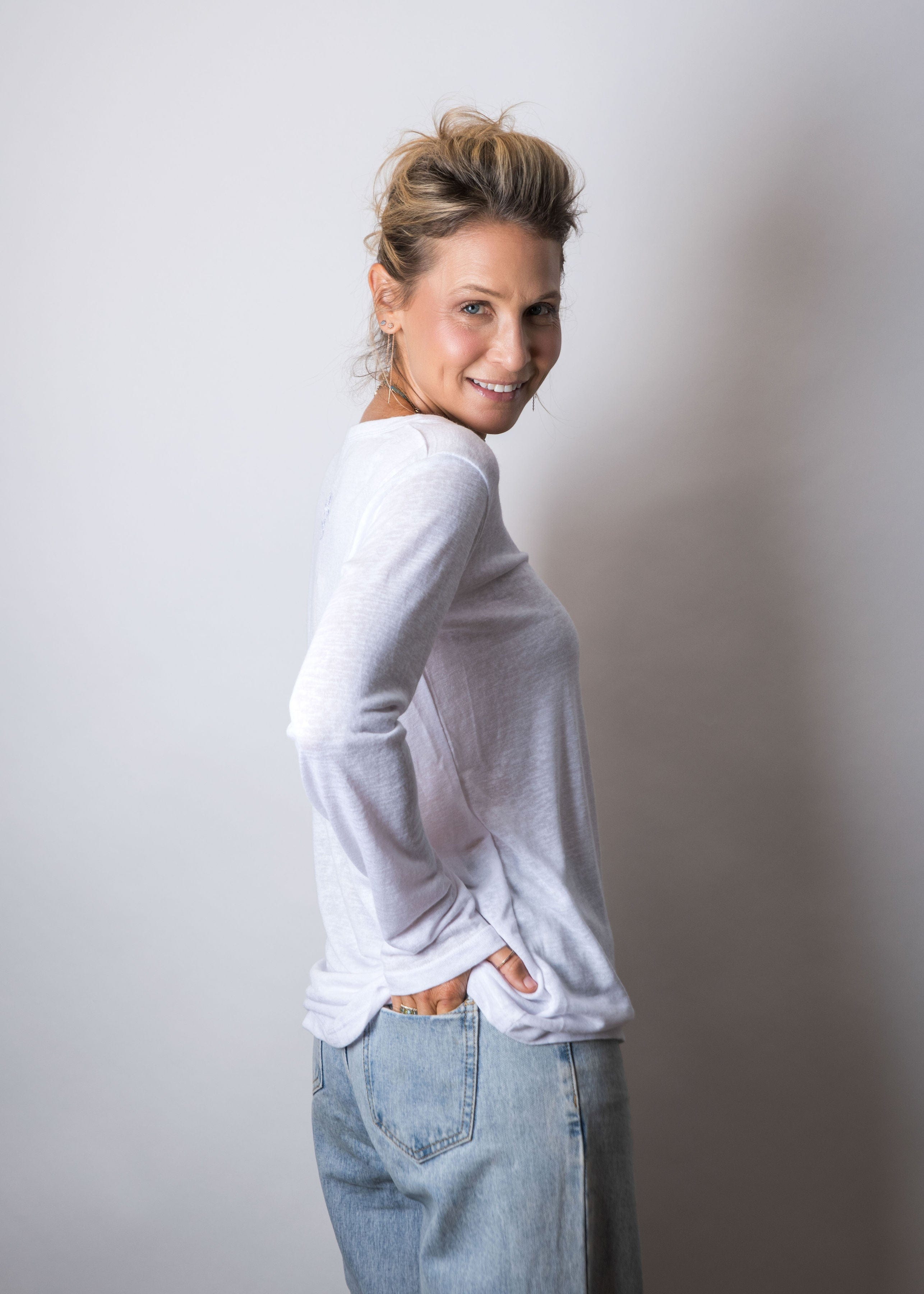 CHAVA חולצה בייסיק ירוקה image 12