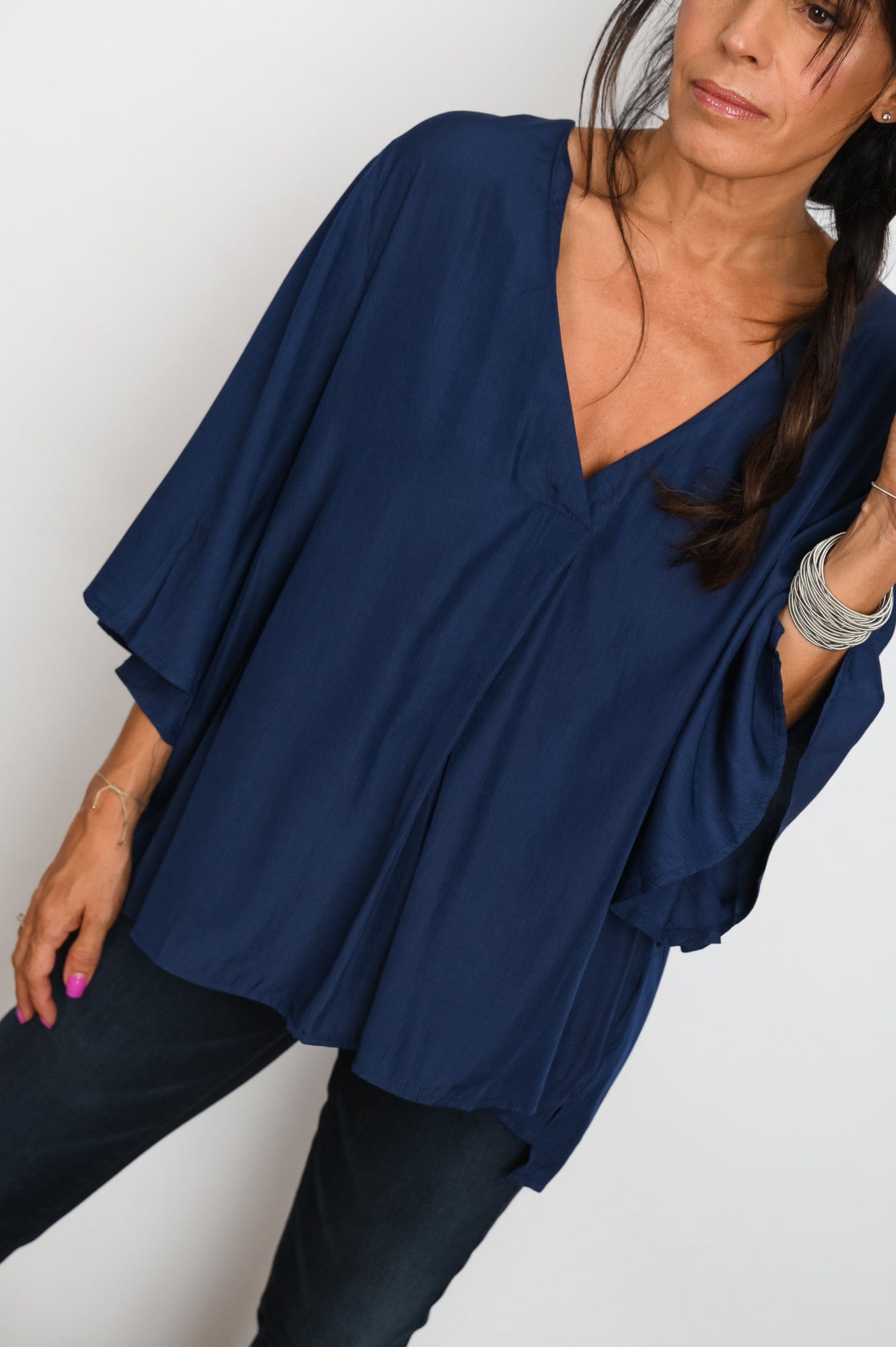 ROKE חולצה כחולה image 4