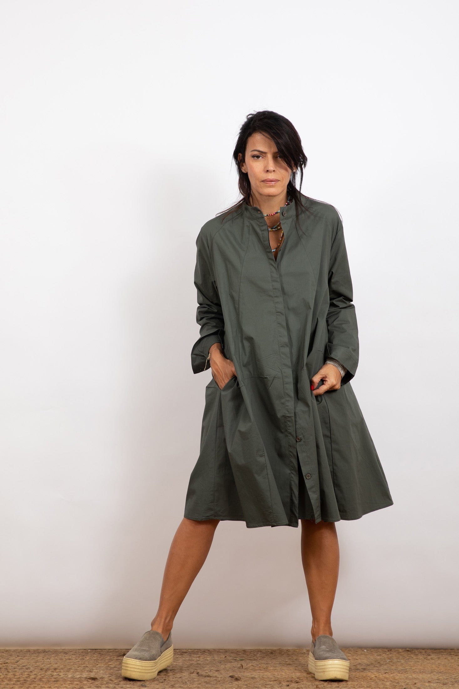 C DREES שמלה ג'קט אוברסייז image 1