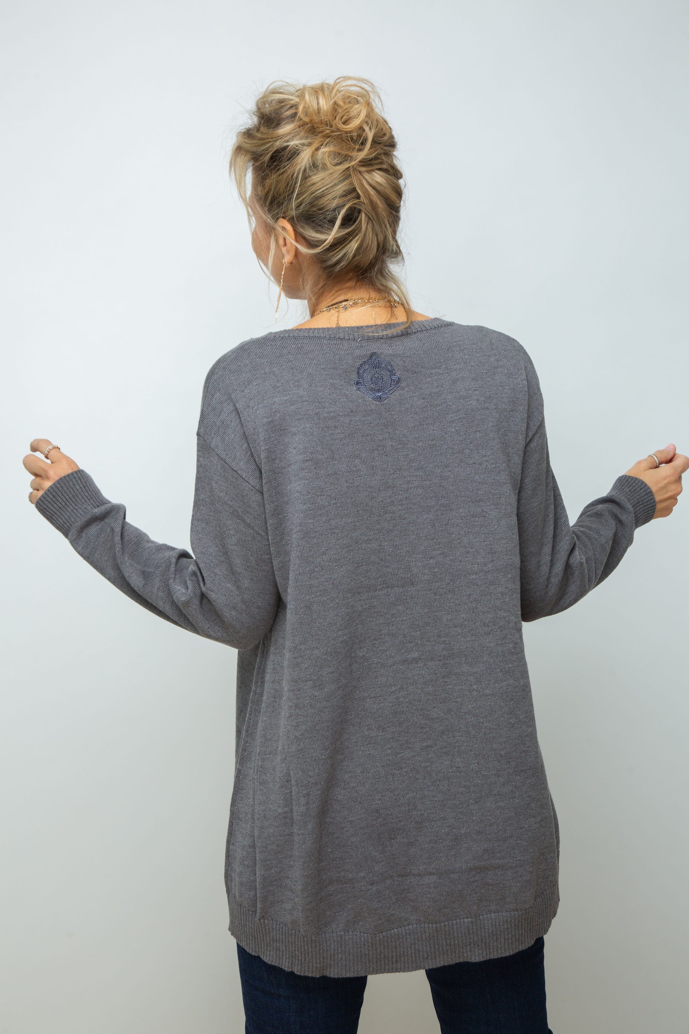 ASPEN סריג אפור image 7