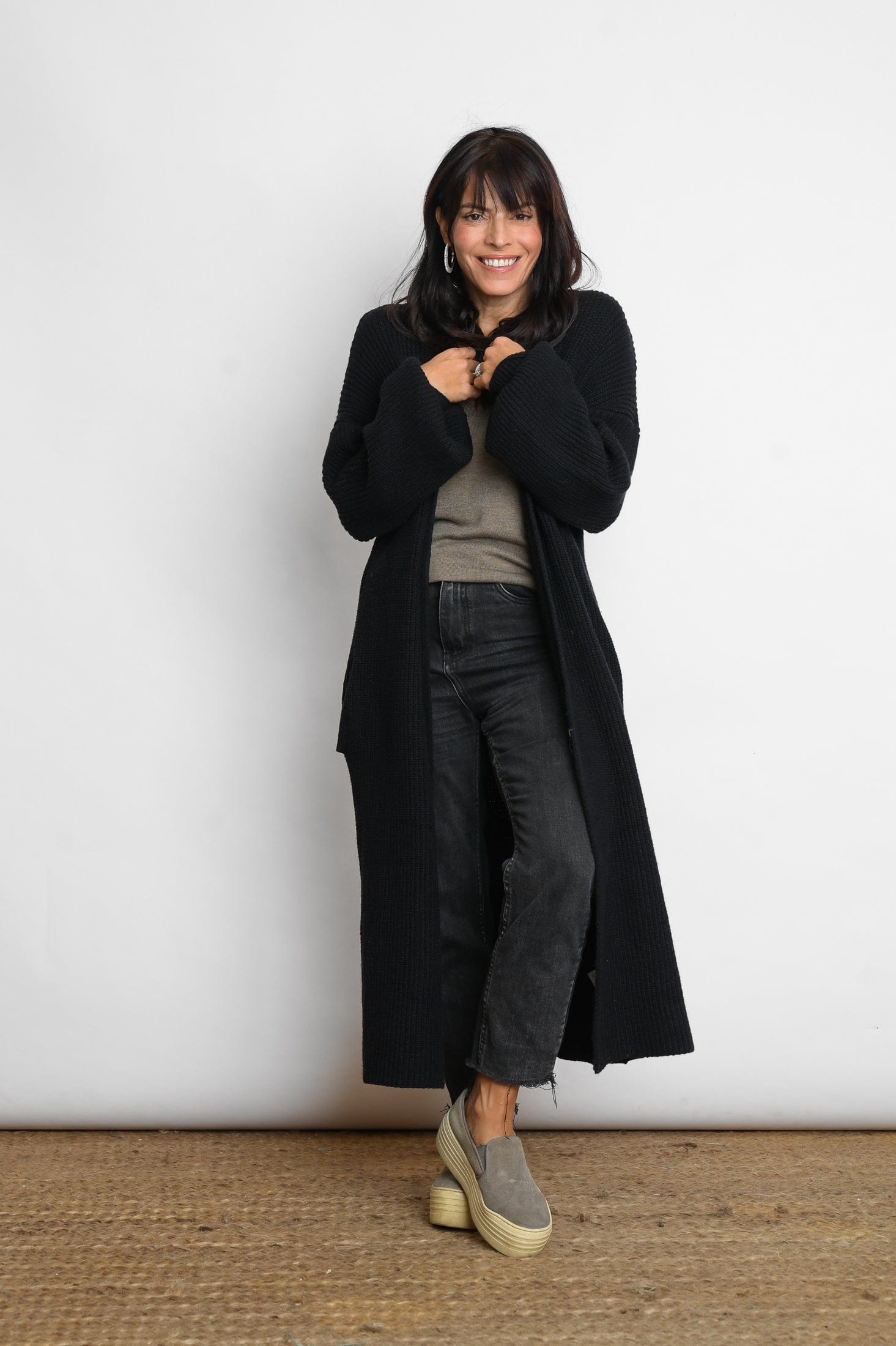 MILOS עליונית סריג שחורה image 4