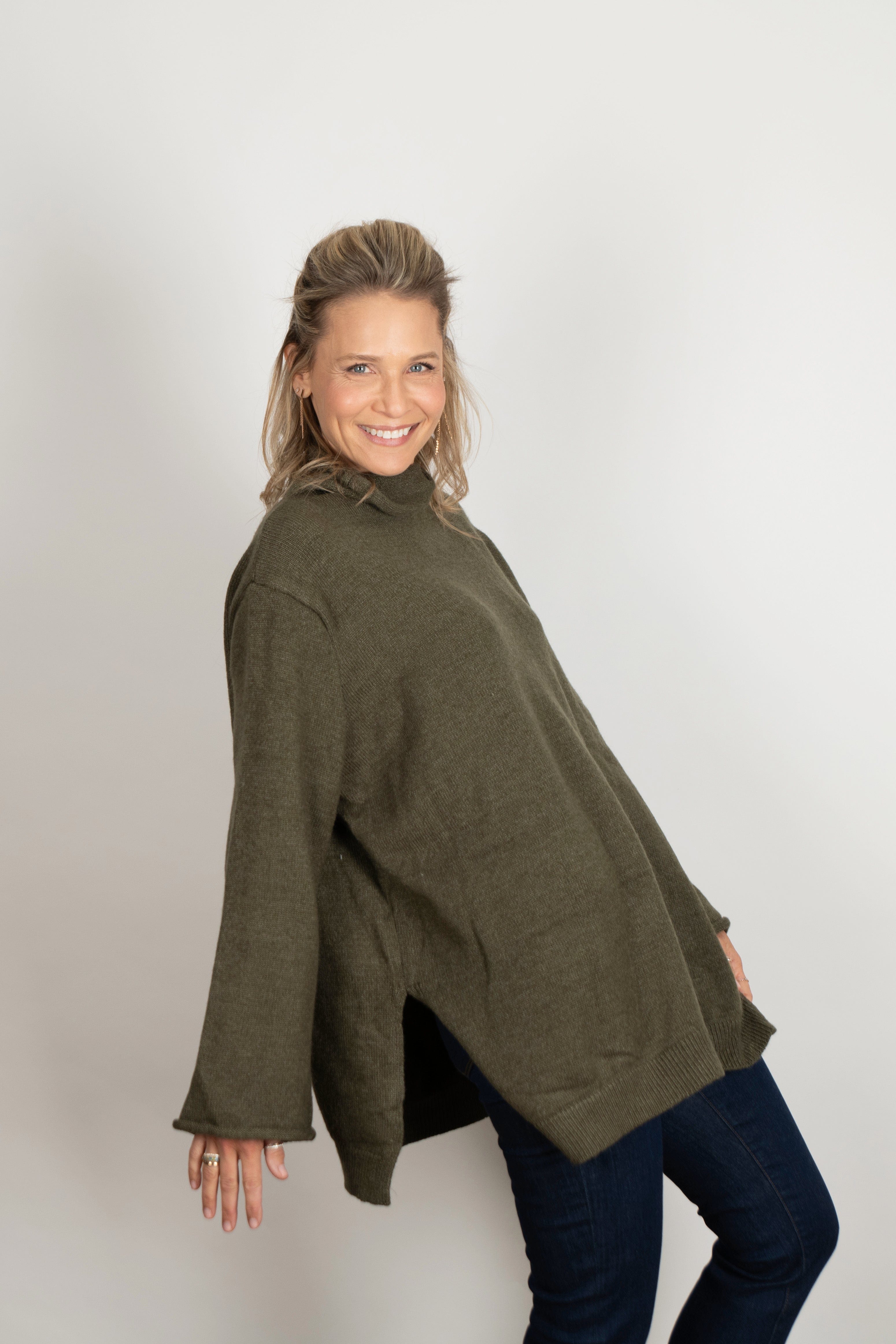 ADELE סריג מיני גולף אוברסייז image 7