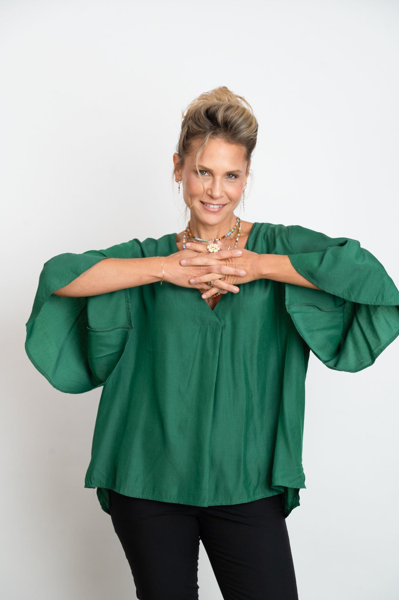 ROKE חולצה ירוקה image 1