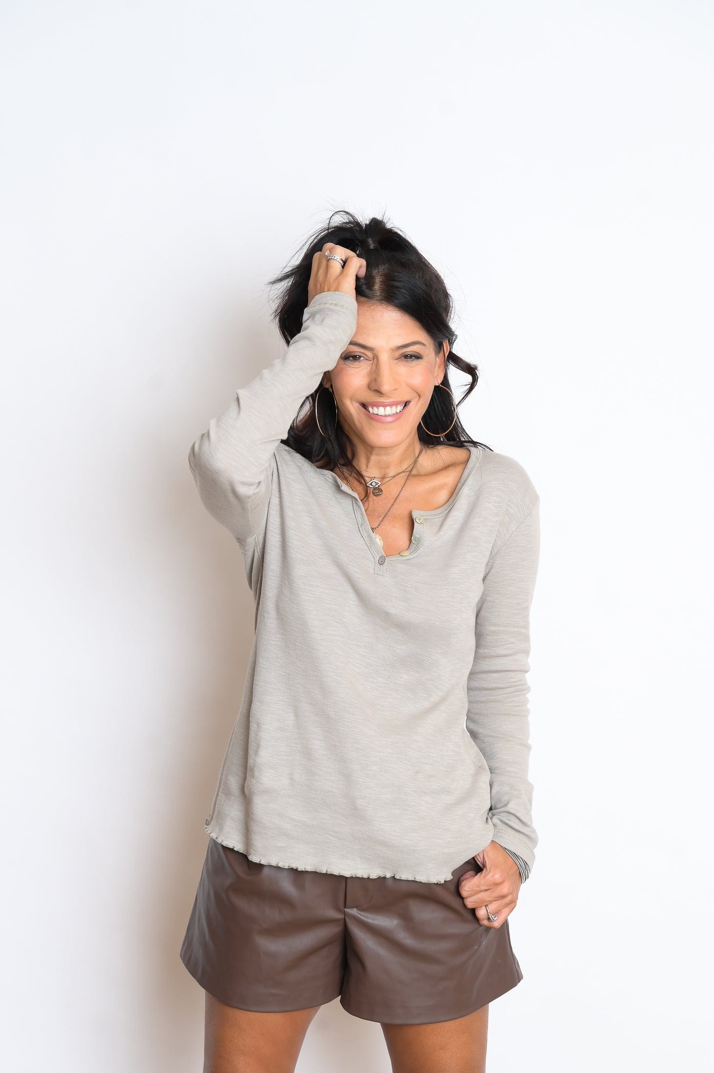 G SHIRT חולצת כפתורים image 6