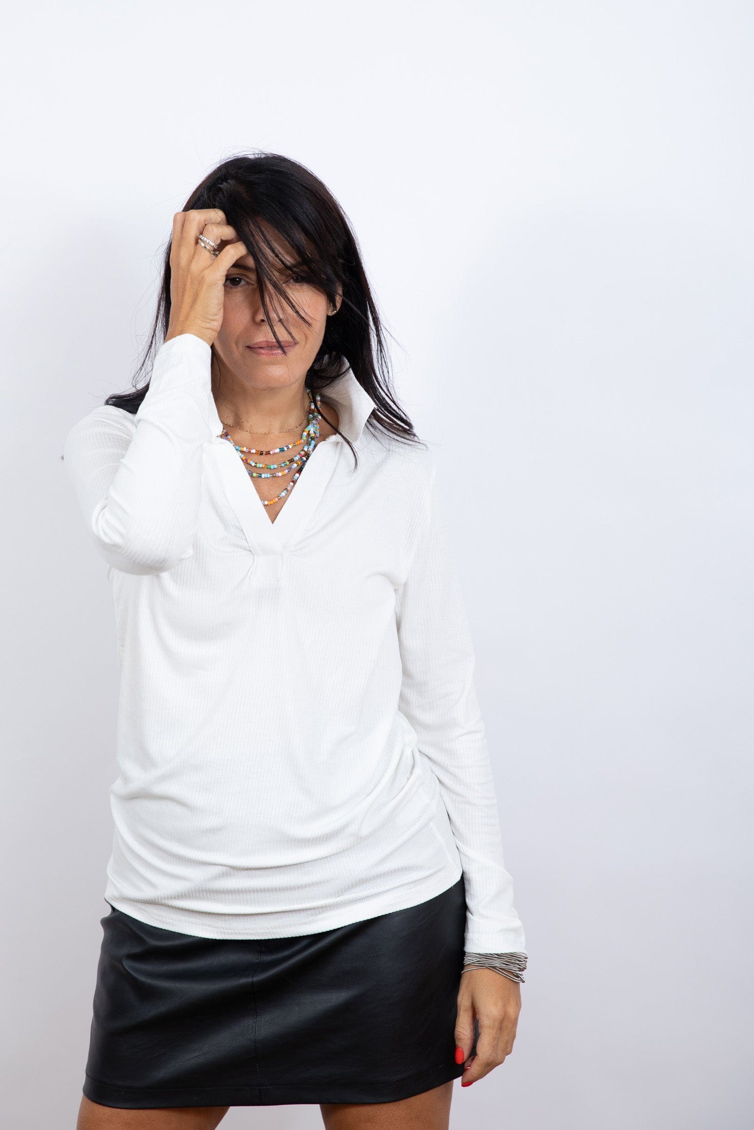 I SHIRT  חולצה לבנה image 3