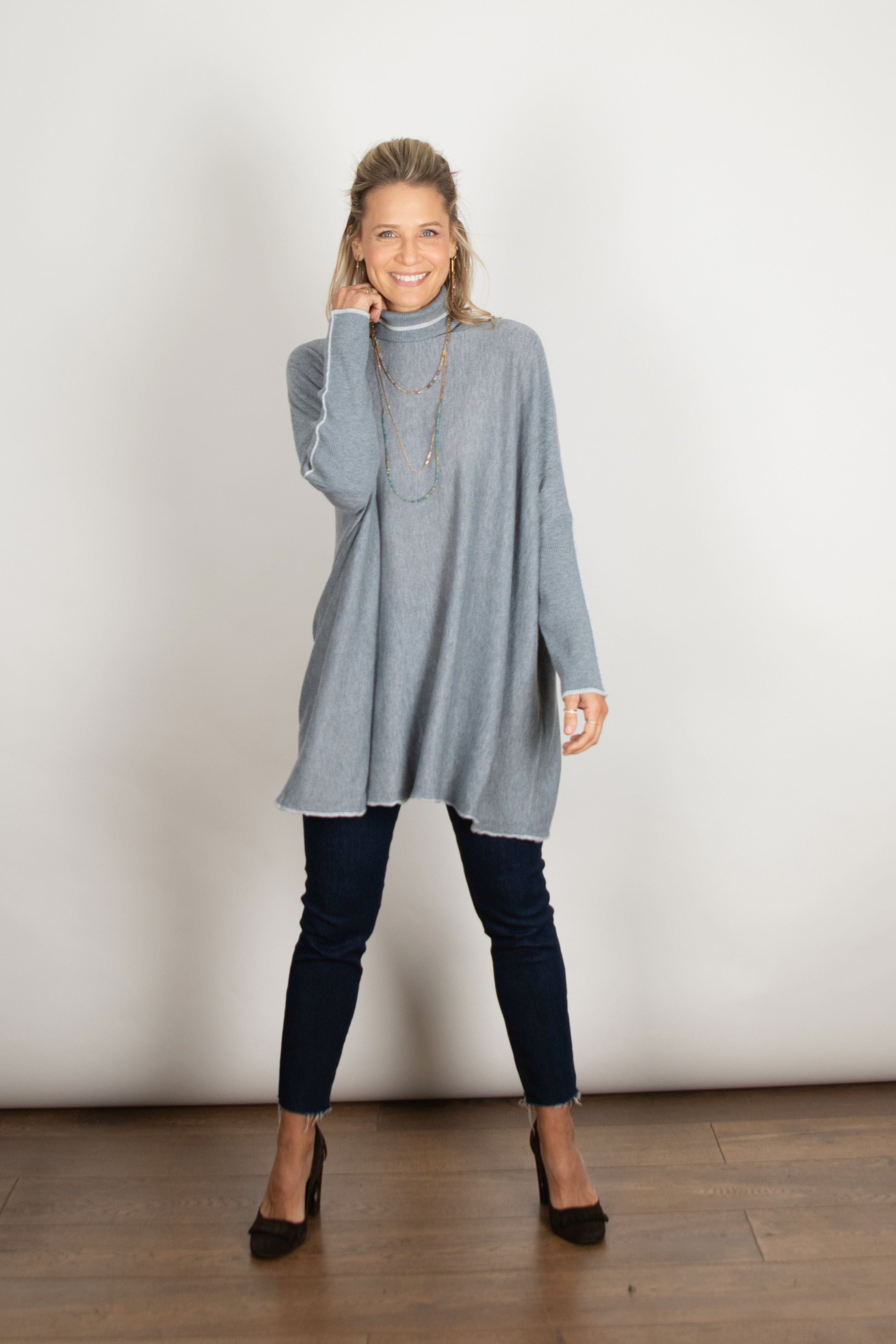 CHER סריג גולף אוברסייז image 8