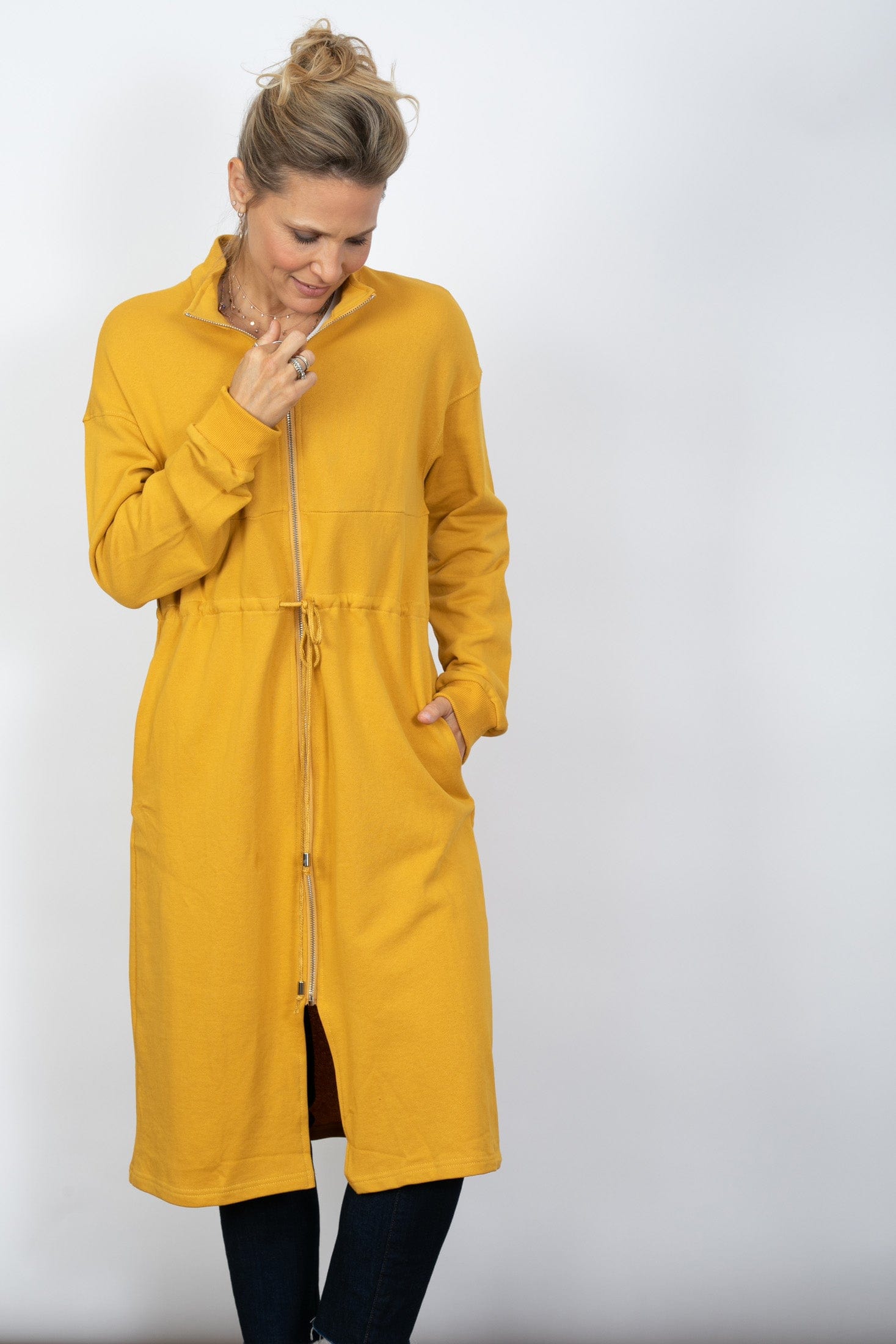 MELON עליונית טרנינג חרדל image 3