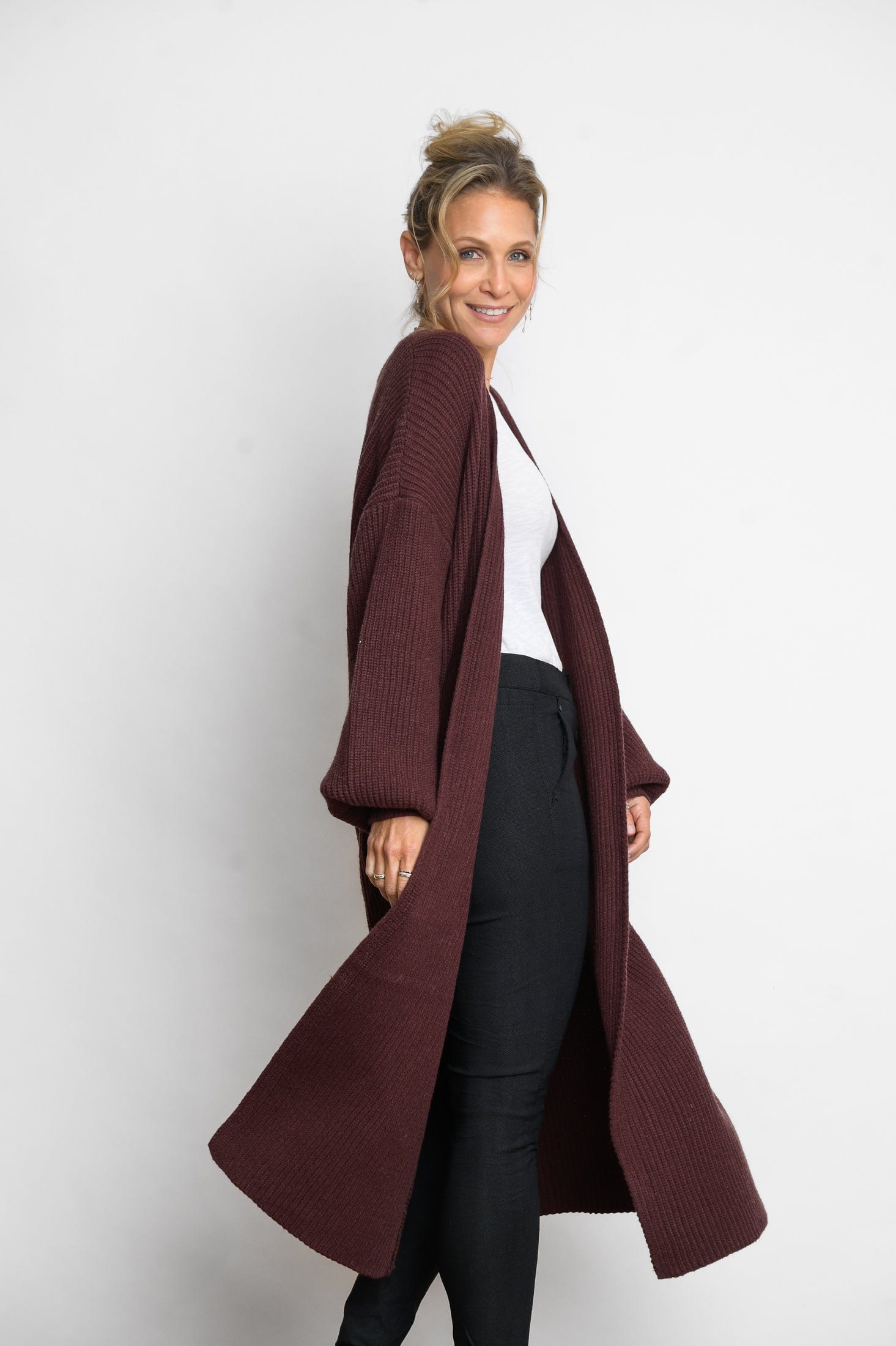 MILOS עליונית סריג חומה image 1