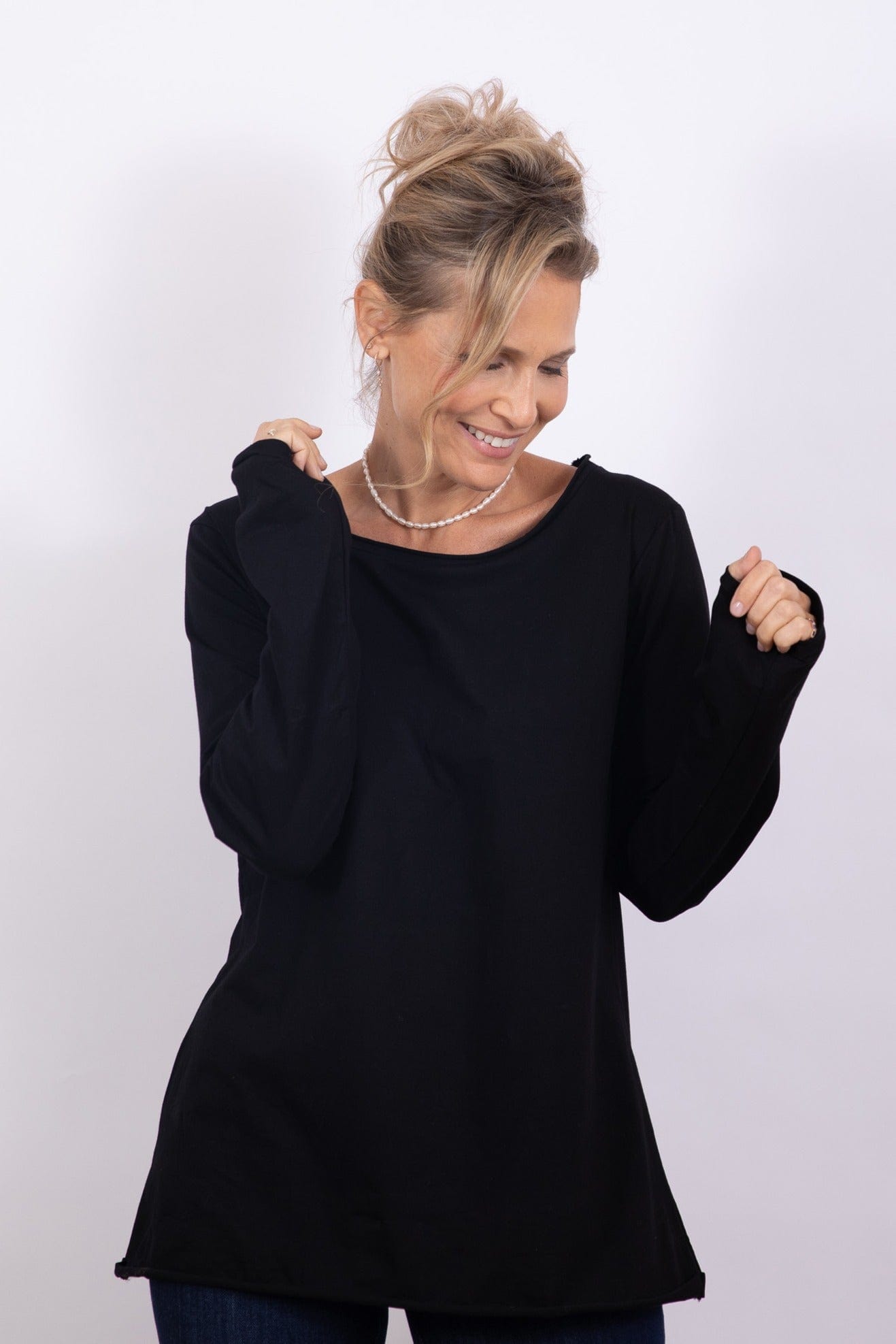 S SHIRT  חולצה שחורה image 0