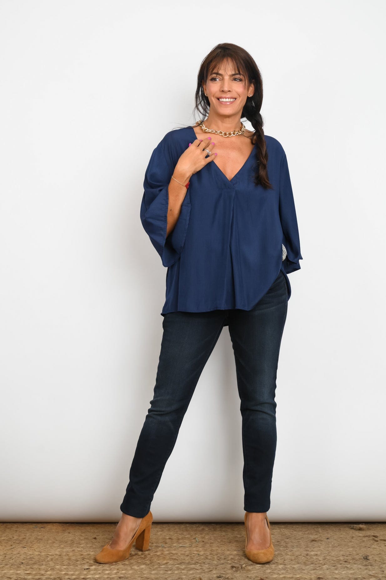 ROKE חולצה כחולה image 5