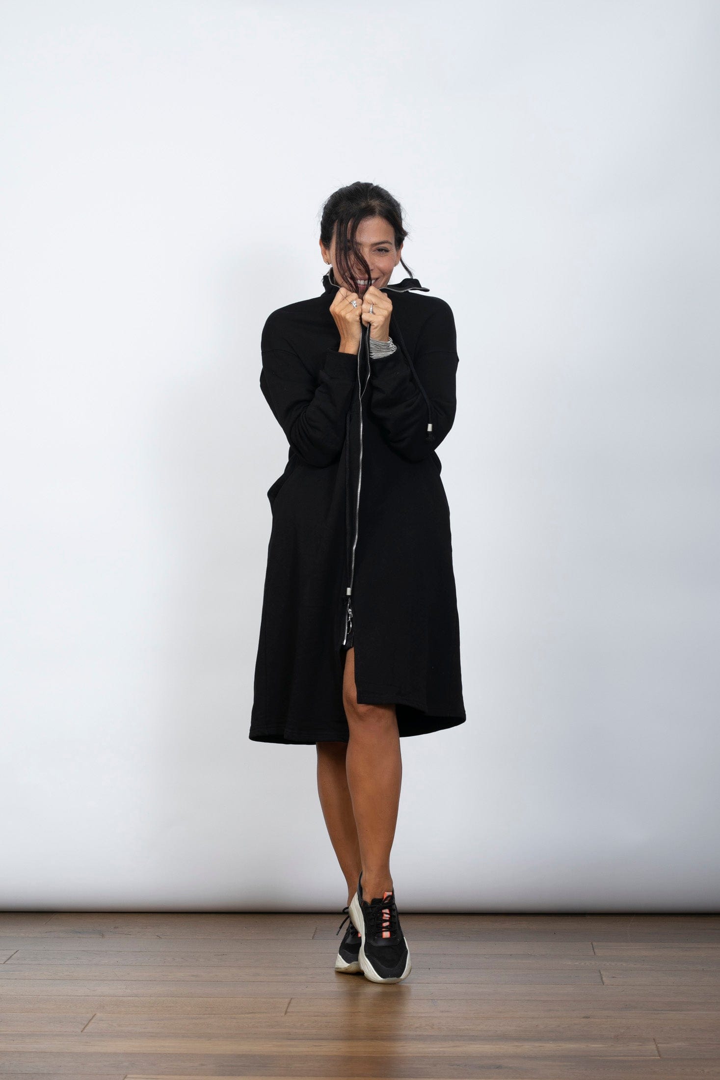 MELON עליונית טרנינג שחורה image 3