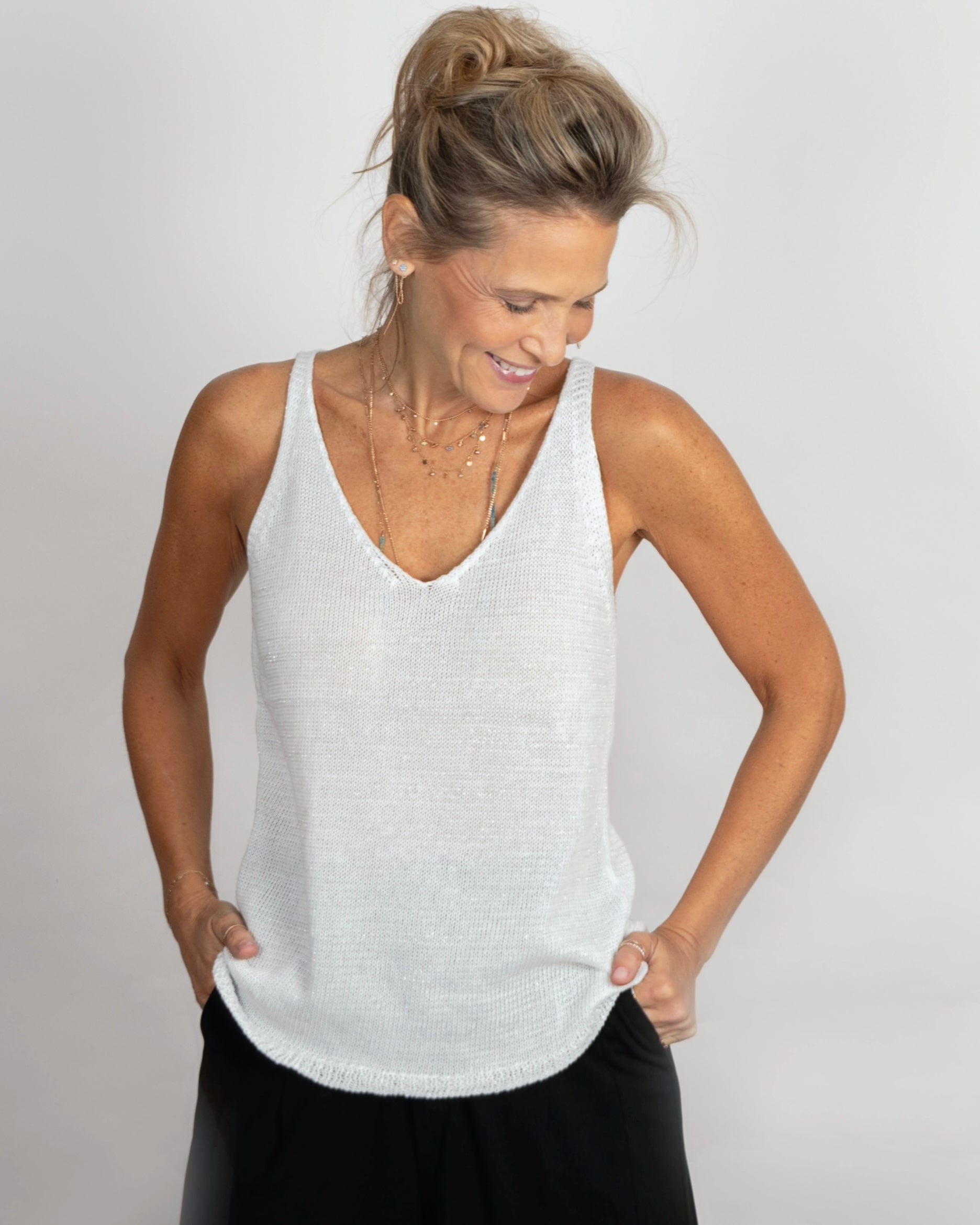 AMY  גופיית סריג image 0