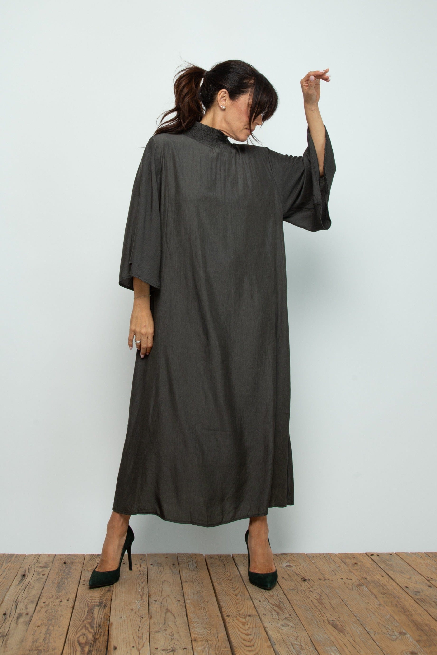 TLTAENA NEW    שמלה אוברסייז image 7